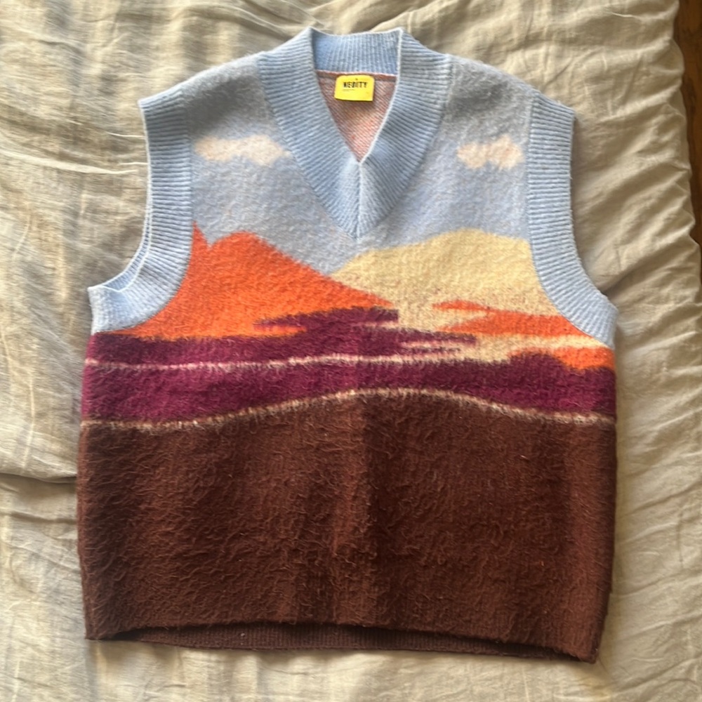 Neoity Sweater Vest, Free Size